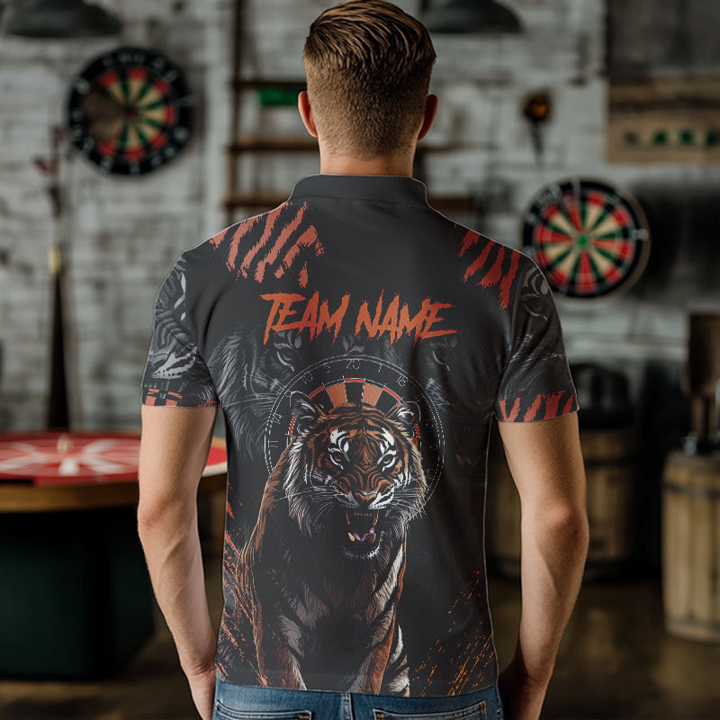 Black And Orange Custom Tiger Darts and, Dart Team Dart