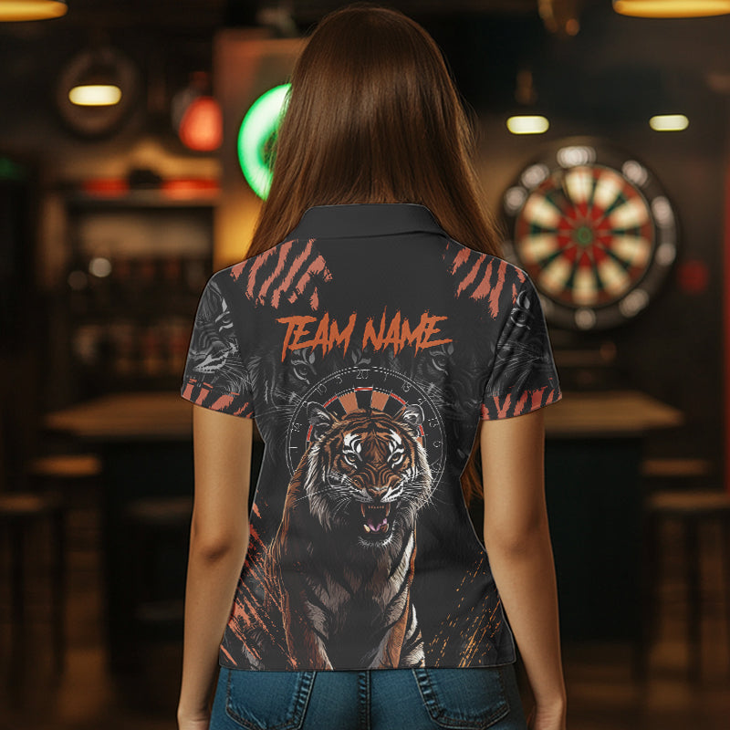 Black And Orange Custom Tiger Darts and, Dart Team Dart