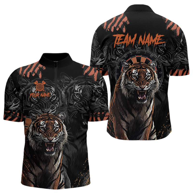 Black And Orange Custom Tiger Darts and, Dart Team Dart