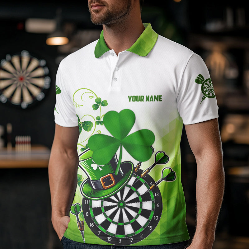 Green Luckiest Shamrock 3D Dartboard Men Dart Custom St Patrick Day Dart Team