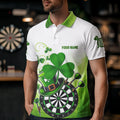 Green Luckiest Shamrock 3D Dartboard Men Dart Custom St Patrick Day Dart Team