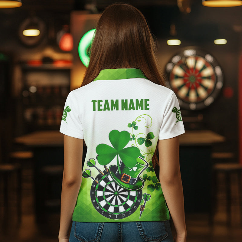 Green Luckiest Shamrock 3D Dartboard Men Dart Custom St Patrick Day Dart Team