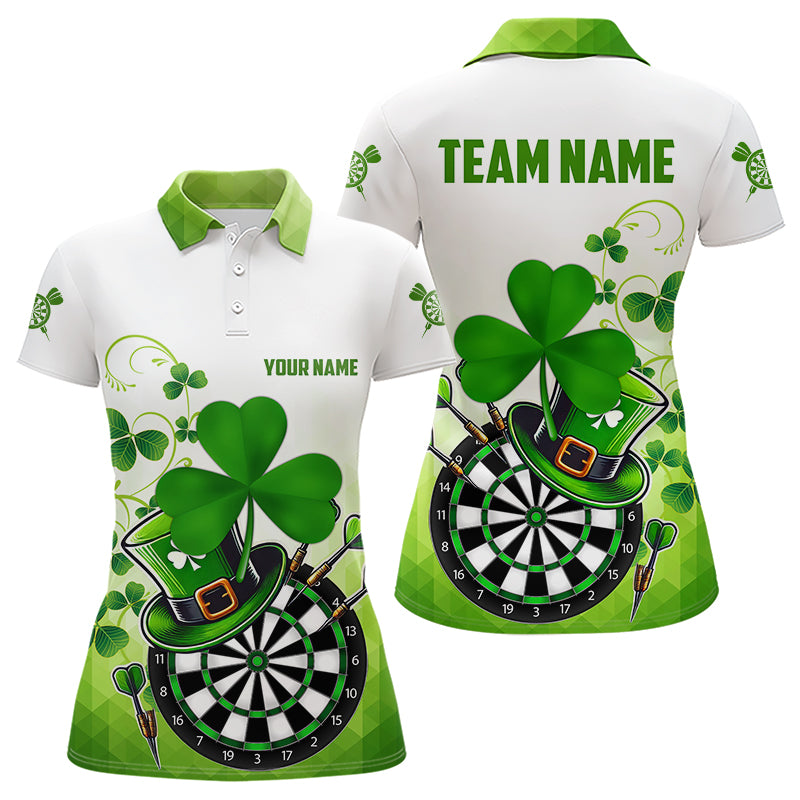 Green Luckiest Shamrock 3D Dartboard Men Dart Custom St Patrick Day Dart Team