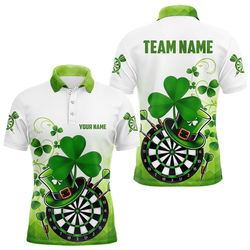 Green Luckiest Shamrock 3D Dartboard Men Dart Custom St Patrick Day Dart Team
