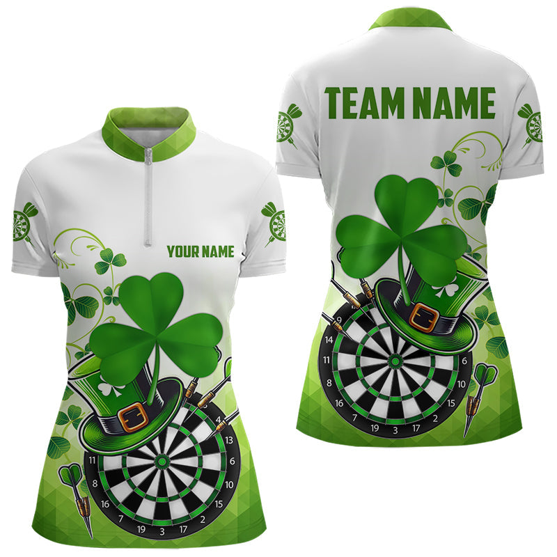Green Luckiest Shamrock 3D Dartboard Men Dart Custom St Patrick Day Dart Team