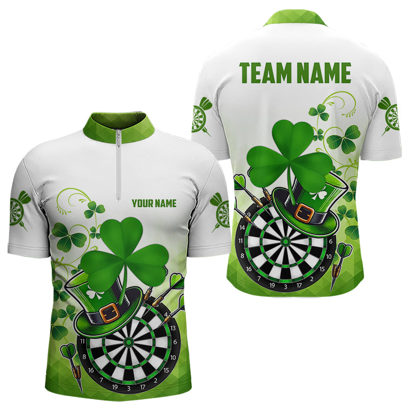 Green Luckiest Shamrock 3D Dartboard Men Dart Custom St Patrick Day Dart Team
