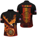 Dartboard Eagle Fire Flame Custom 3D Printed Darts, US Flag Darts League Team