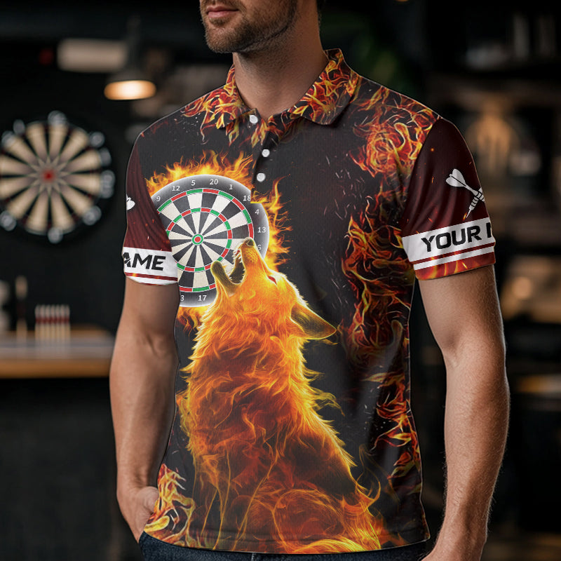 Orange Flame Dartboard Wolf Dart Custom Dart and, Dart Team