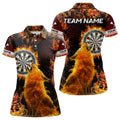 Orange Flame Dartboard Wolf Dart Custom Dart and, Dart Team