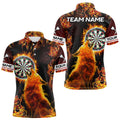 Orange Flame Dartboard Wolf Dart Custom Dart and, Dart Team