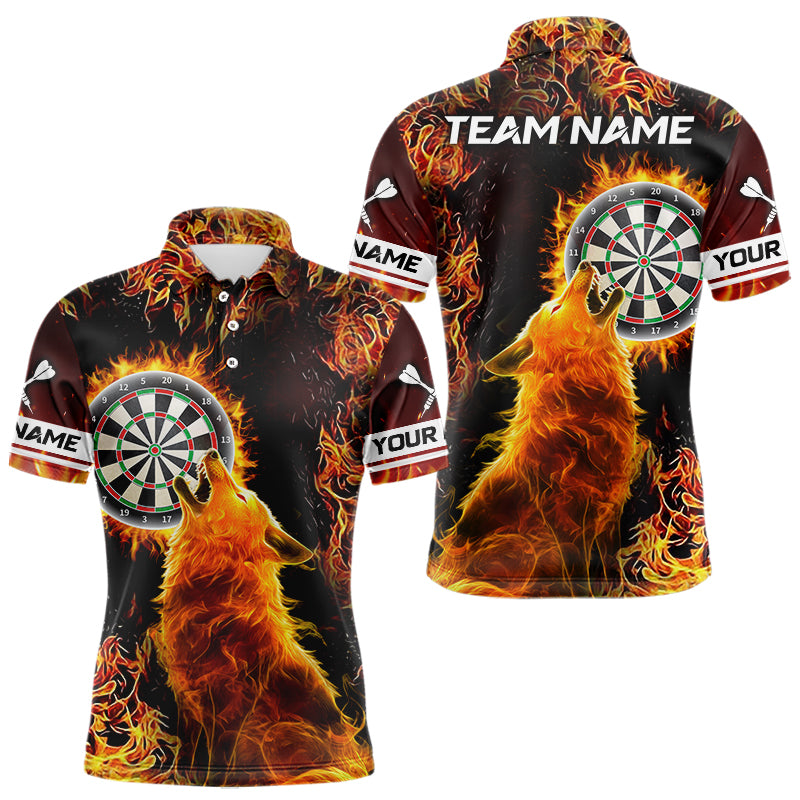 Orange Flame Dartboard Wolf Dart Custom Dart and, Dart Team