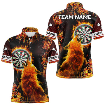 Orange Flame Dartboard Wolf Dart Custom Dart and, Dart Team