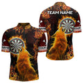 Orange Flame Dartboard Wolf Dart Custom Dart and, Dart Team
