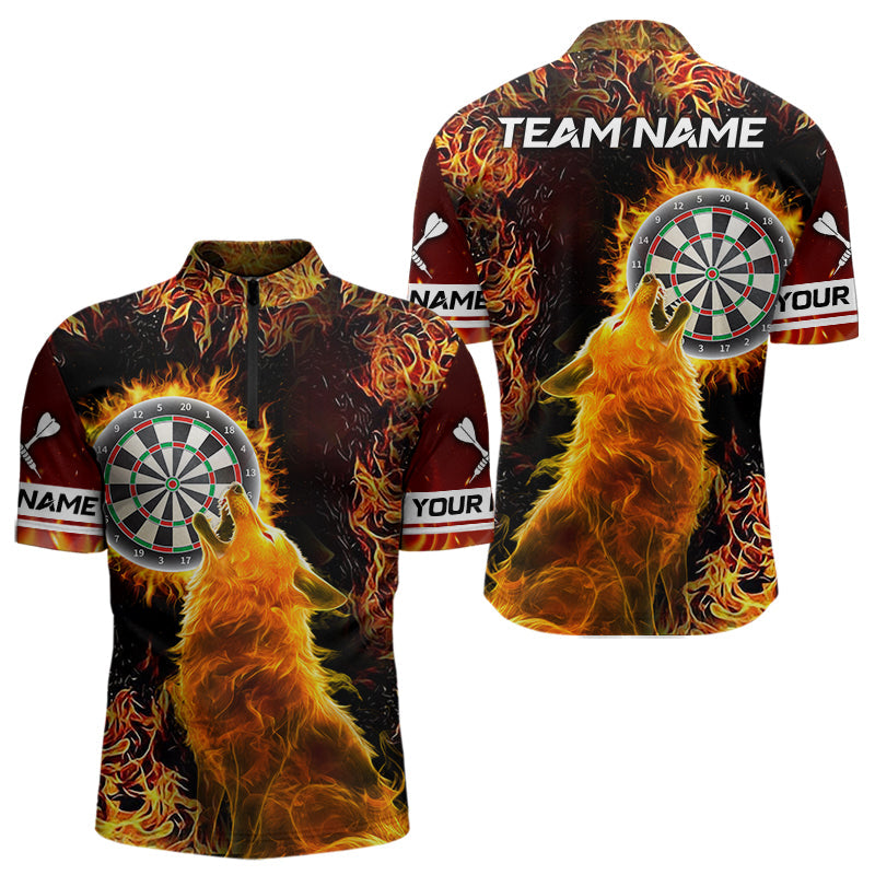 Orange Flame Dartboard Wolf Dart Custom Dart and, Dart Team