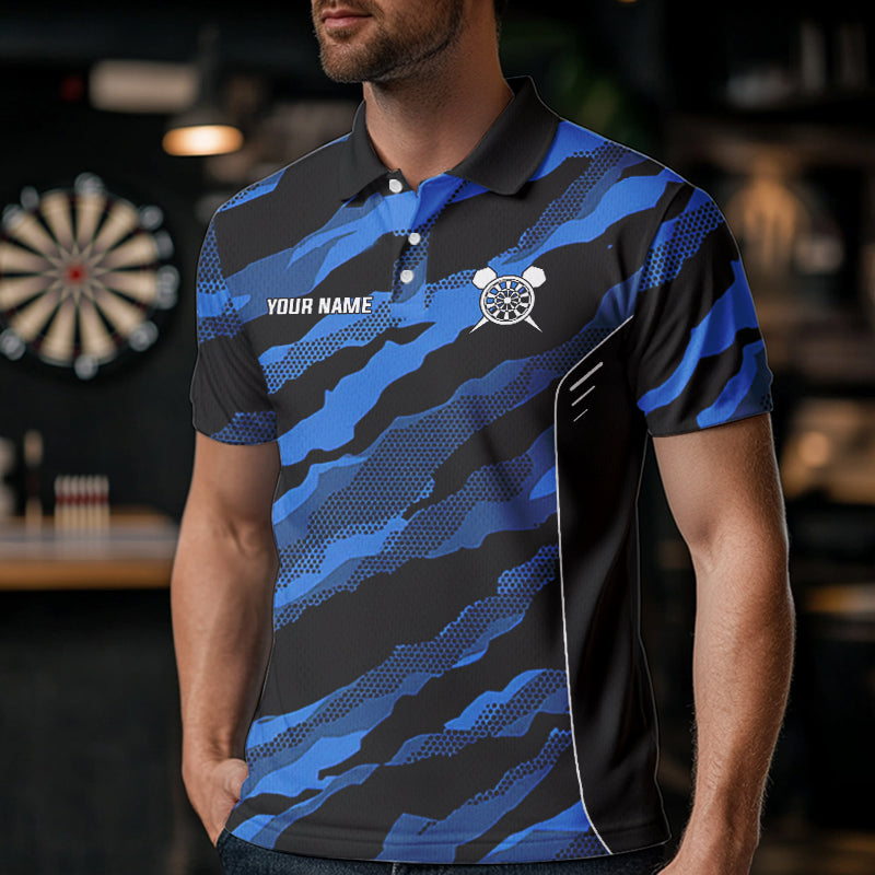 Blue Camo Dart Custom Camouflage Dart Team and
