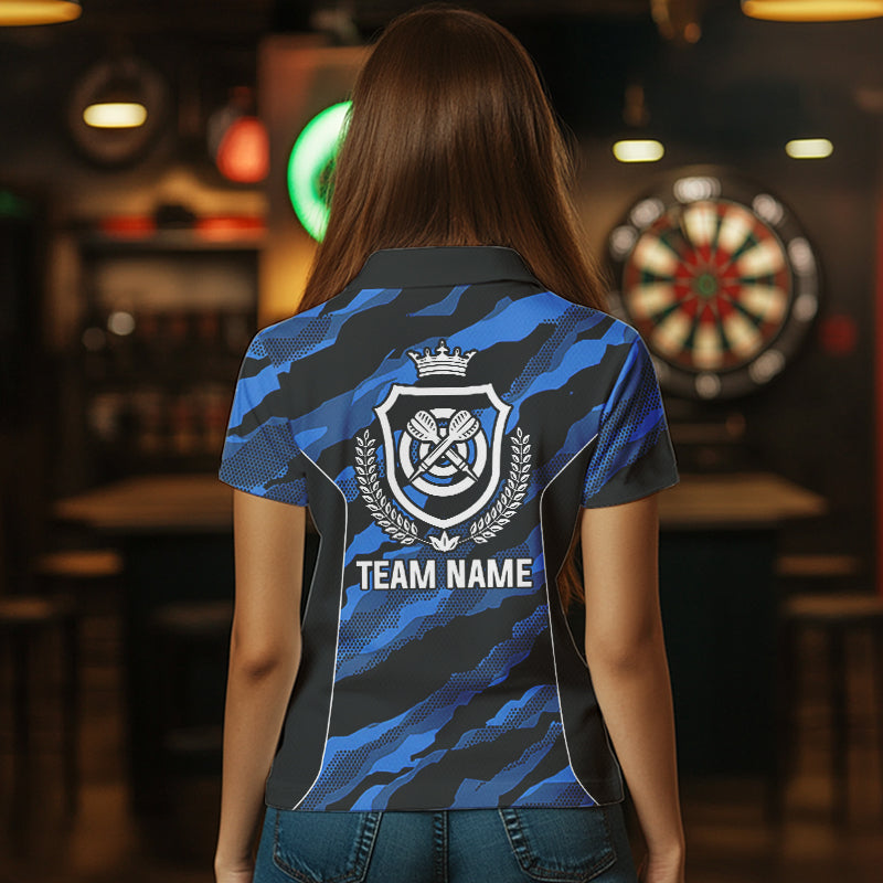 Blue Camo Dart Custom Camouflage Dart Team and