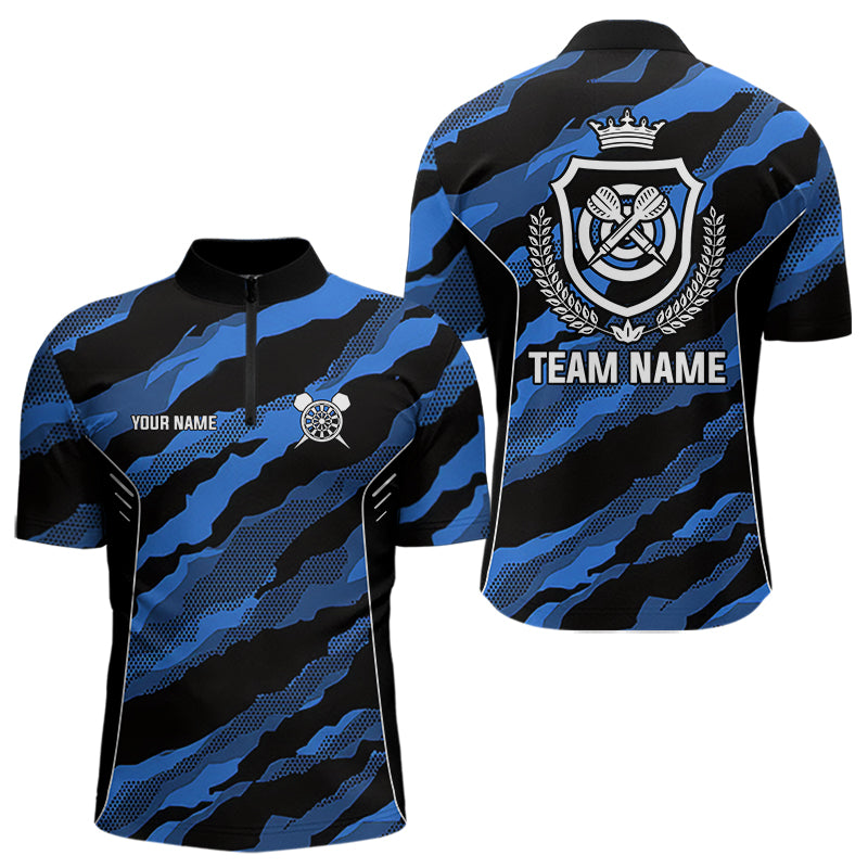 Blue Camo Dart Custom Camouflage Dart Team and