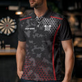 Black And Red Camo Dart Custom Camouflage Dart and