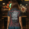 Black And Red Camo Dart Custom Camouflage Dart and