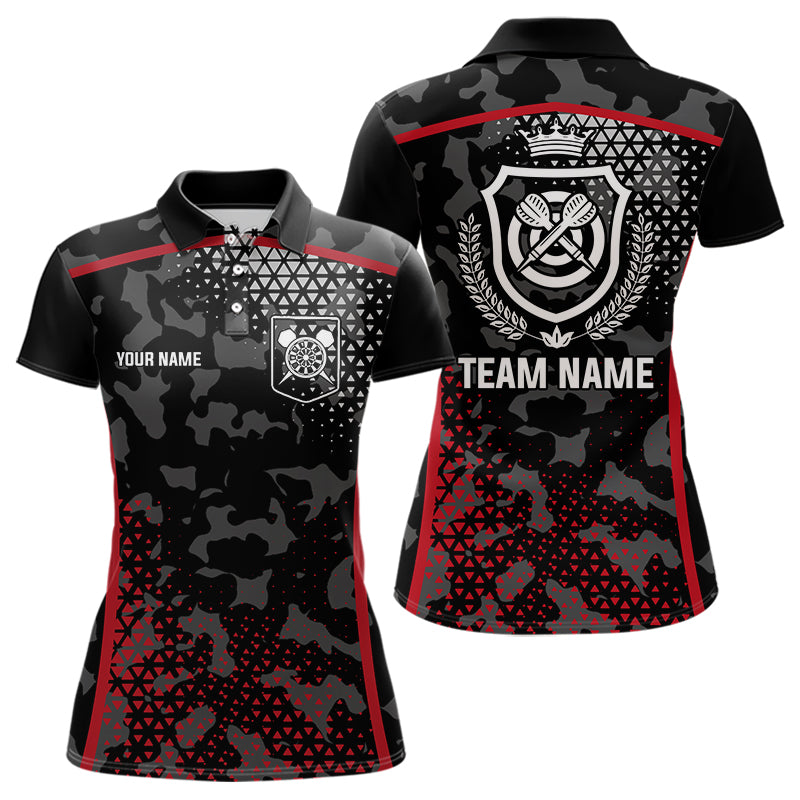 Black And Red Camo Dart Custom Camouflage Dart and