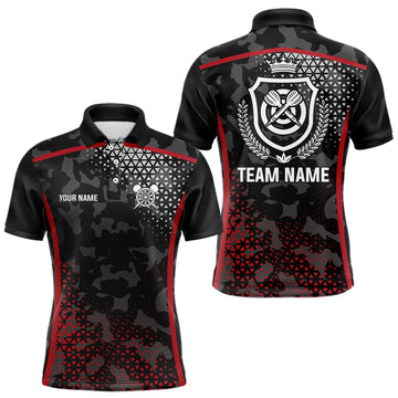 Black And Red Camo Dart Custom Camouflage Dart and