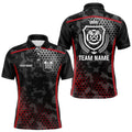 Black And Red Camo Dart Custom Camouflage Dart and