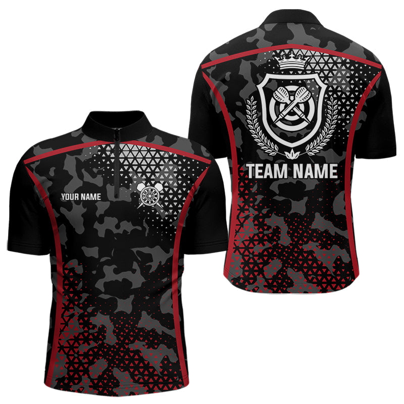 Black And Red Camo Dart Custom Camouflage Dart and
