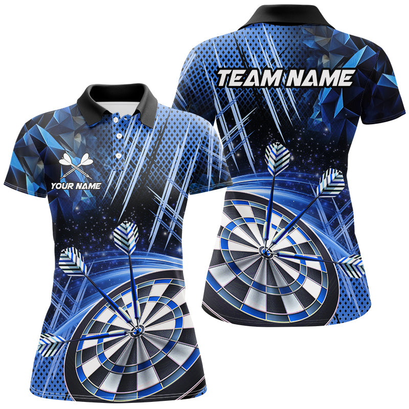 Personalized 3D Glitter Men Darts Custom Team Dart League Dart |Blue