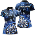 Personalized 3D Glitter Men Darts Custom Team Dart League Dart |Blue