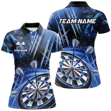 Personalized 3D Glitter Men Darts Custom Team Dart League Dart |Blue