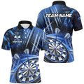 Personalized 3D Glitter Men Darts Custom Team Dart League Dart |Blue