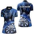 Personalized 3D Glitter Men Darts Custom Team Dart League Dart |Blue