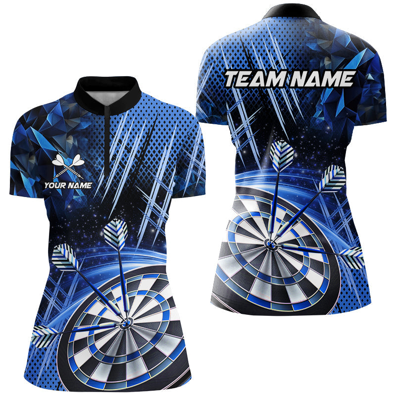 Personalized 3D Glitter Men Darts Custom Team Dart League Dart |Blue