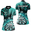 Personalized 3D Glitter Men Darts Custom Team Dart League Dart |Turquoise