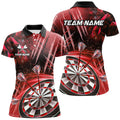 Personalized 3D Glitter Men Darts Custom Team Name Dart League Dart |Red