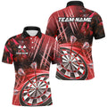 Personalized 3D Glitter Men Darts Custom Team Name Dart League Dart |Red