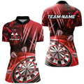 Personalized 3D Glitter Men Darts Custom Team Name Dart League Dart |Red
