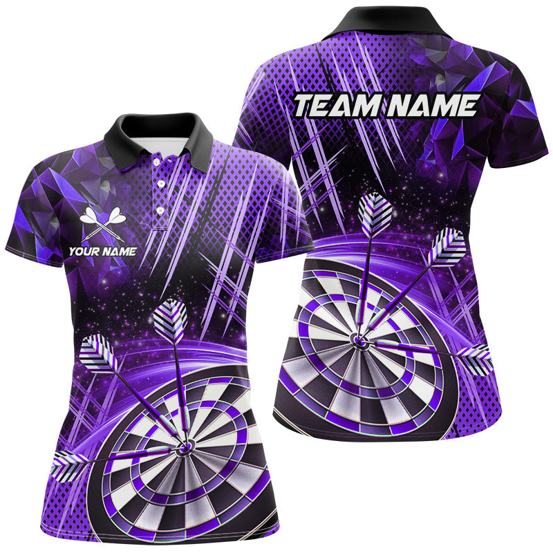 Personalized 3D Glitter Men Darts Custom Team Dart League Dart |Purple