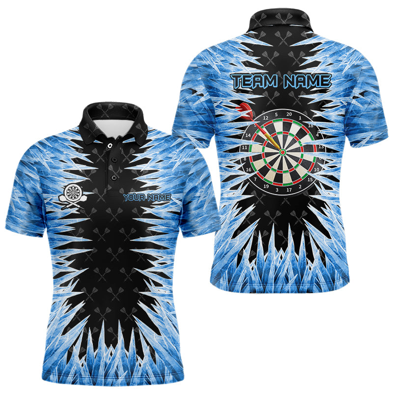 Personalized Darts Board Blue Icy 3D Printed Men Dart Custom Cool Dart For Team