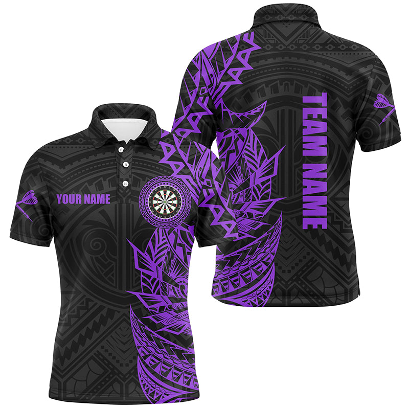 Personalized Purple Tribal Darts and Custom Dart Dart