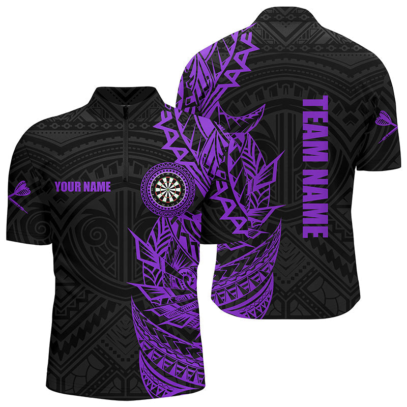 Personalized Purple Tribal Darts and Custom Dart Dart