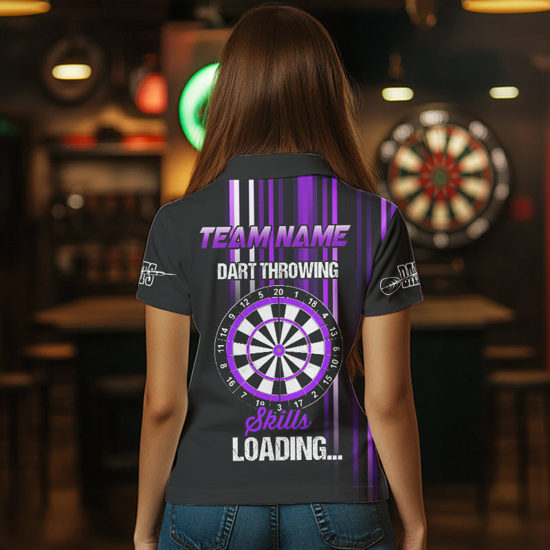 Purple Darts Throwing Skills Loading Custom Dart, Funny Darts