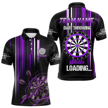 Purple Darts Throwing Skills Loading Custom Dart, Funny Darts