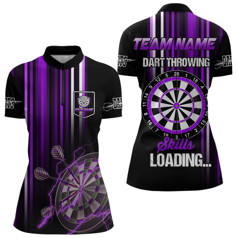 Purple Darts Throwing Skills Loading Custom Dart, Funny Darts
