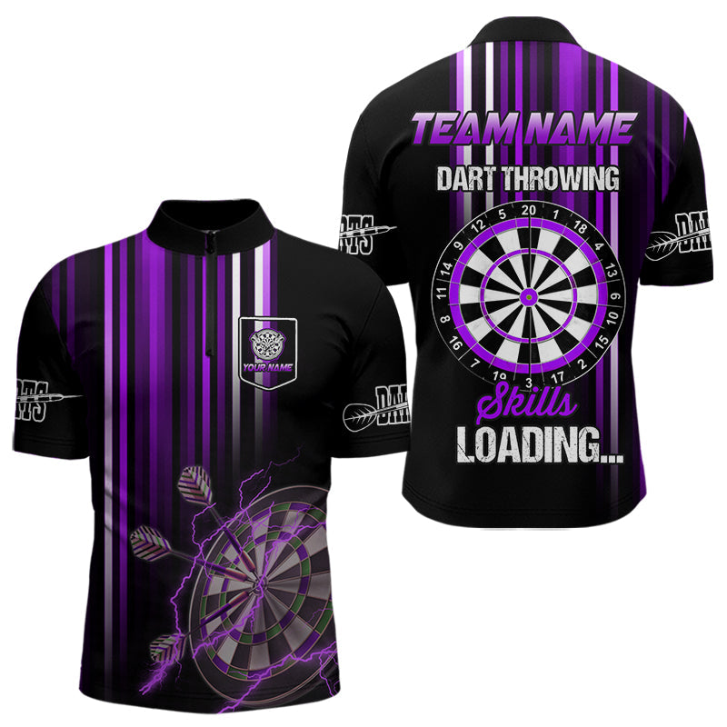Purple Darts Throwing Skills Loading Custom Dart, Funny Darts