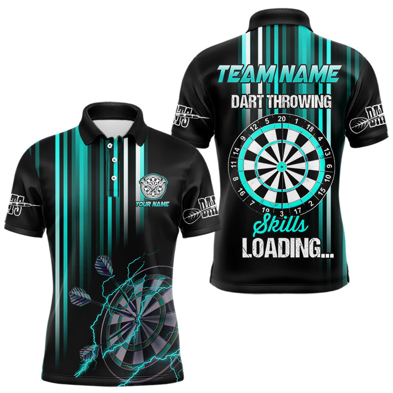 Turquoise Darts Throwing Skills Loading Custom Dart, Funny Darts