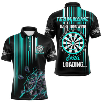 Turquoise Darts Throwing Skills Loading Custom Dart, Funny Darts