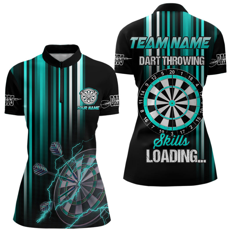 Turquoise Darts Throwing Skills Loading Custom Dart, Funny Darts