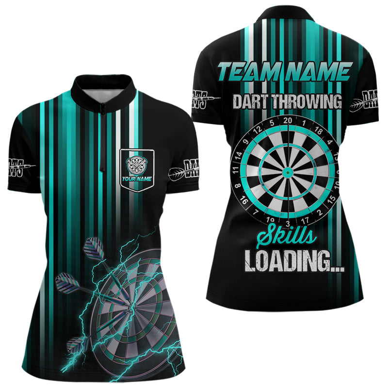 Turquoise Darts Throwing Skills Loading Custom Dart, Funny Darts