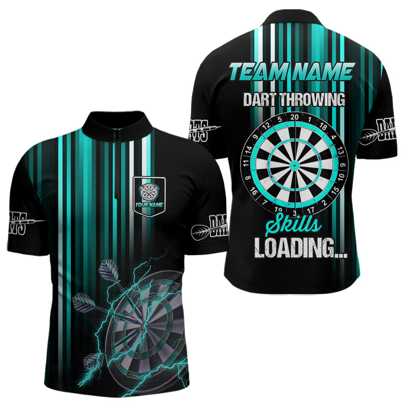 Turquoise Darts Throwing Skills Loading Custom Dart, Funny Darts